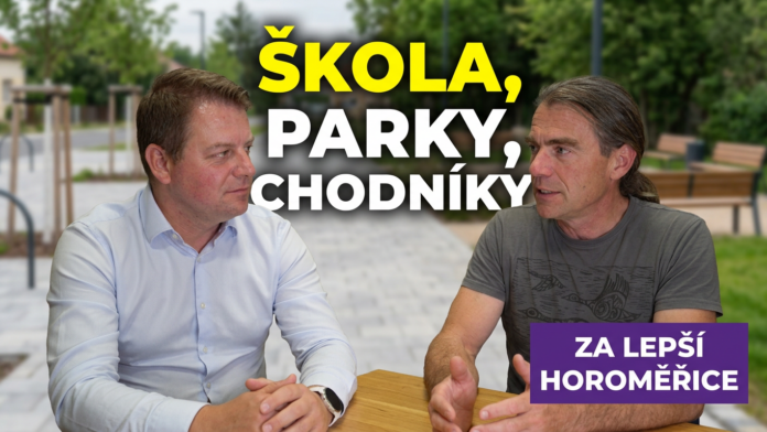 Aleš Sedláček: Horoměřice se za poslední roky změnily. Výsledky jsou vidět v ulicích, ve škole i ve veřejném prostoru